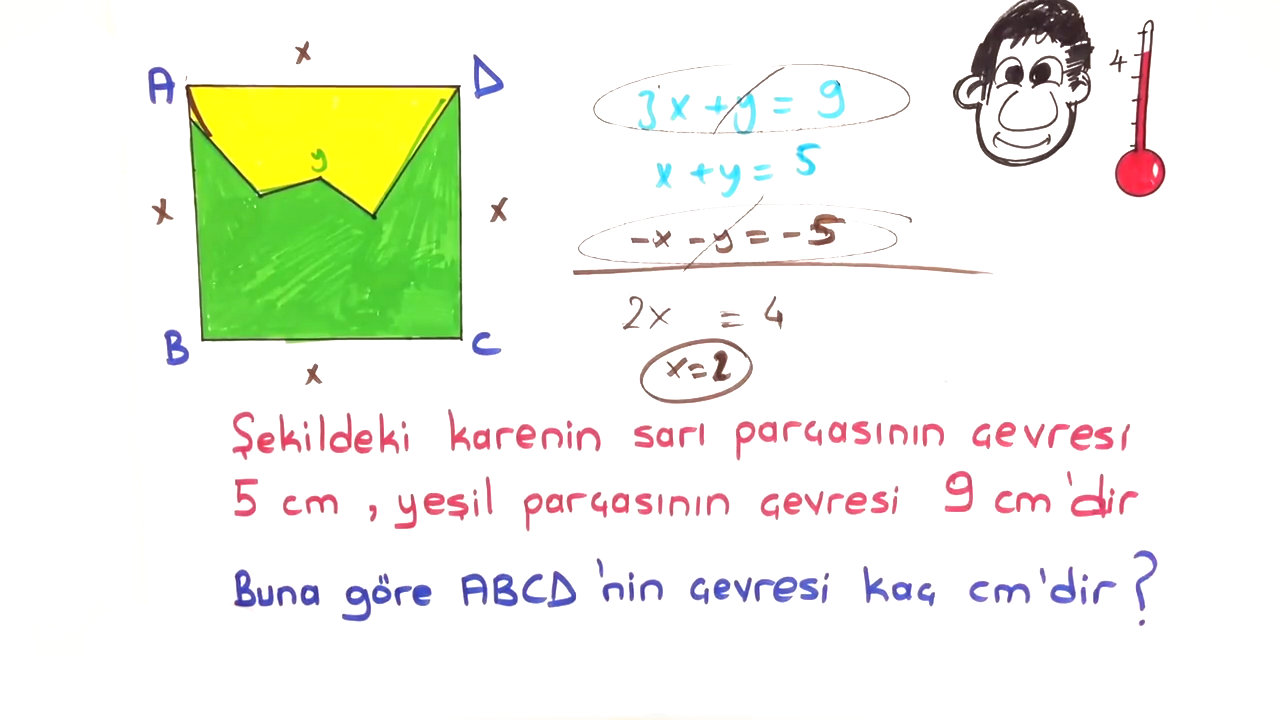 9.Sınıf Birinci Dereceden İki Bilinmeyenli Denklem Çözümü Konu Anlatımı